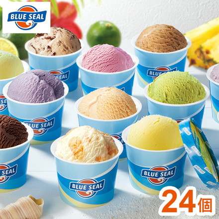 ブルーシール アイス 24個セット 12種 アソート 詰め合わせ ギフト 24個入り