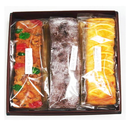 大阪 サロン・ド・ガトー・アンジュ スリム パウンド ケーキ 3本