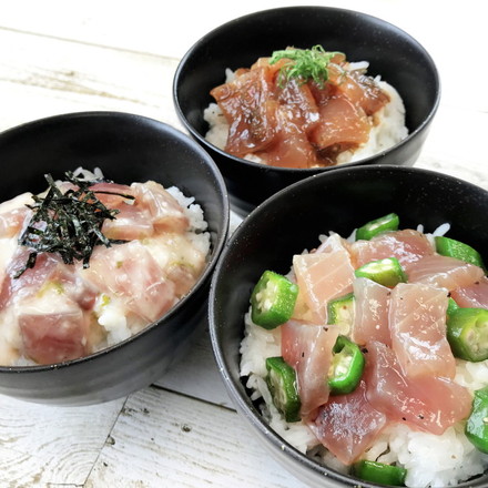 静岡 まぐろ惣菜丼の具 3種詰合せ 80g×6 計480g 冷凍