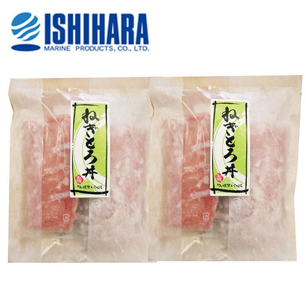 静岡 石原水産 簡単調理 ねぎとろ丼の具4食セット