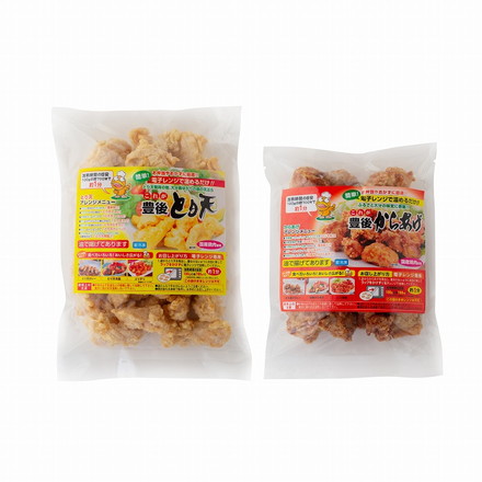 大分名物 豊後 とり天 & 唐揚げ セット 2個 鶏天 からあげ とり天500g、唐揚げ300g