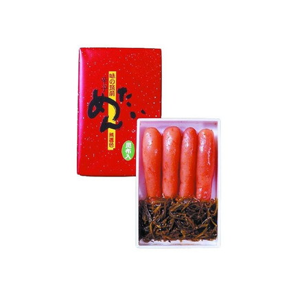 福岡 昆布漬辛子明太子 昆布漬辛子明太子400g（明太子350g・昆布50g）