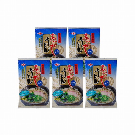 あごだしうどん 5袋 あごだし 飛魚 うどん 饂飩 あごだしうどん×5袋（1袋200g（めん180g）、スープ付／2人前）