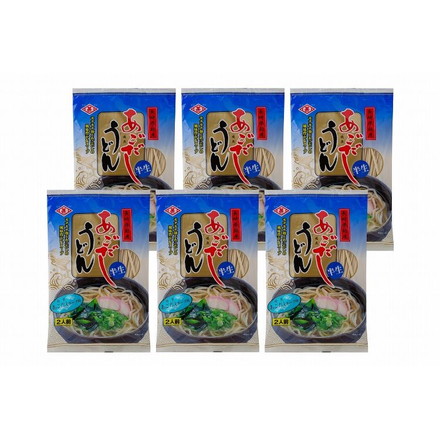 あごだしうどん 6袋 あごだしうどん×6袋（1袋200g（めん180g）、スープ付／2人前）