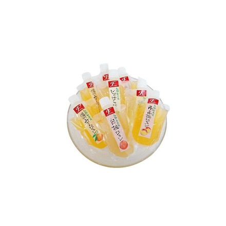 和歌山 「ふみこ農園」 飲むフルーツジュレ8本セット 温州みかん130g×2、白桃130g×2、南高梅130g×2、柚子130g×1、じゃばら130g×1 計8 （全て和歌山県産果実を使用）