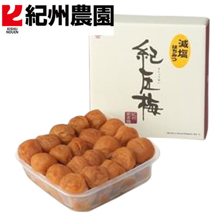 紀州農園 紀州 南高梅 紀匠梅 減塩 はちみつ 550g 550g（塩分5%）
