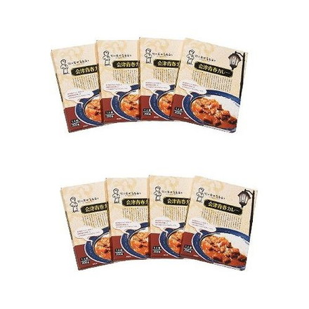 福島 野口英世 会津青春カレー8箱 （200g×4食）×2箱