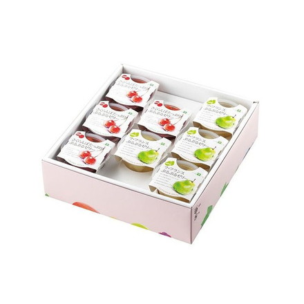 さくらんぼ&ラフランスぷるぷるゼリーセット さくらんぼぷるぷるゼリー240ｇ×4、ラフランスぷるぷるゼリー240ｇ×4