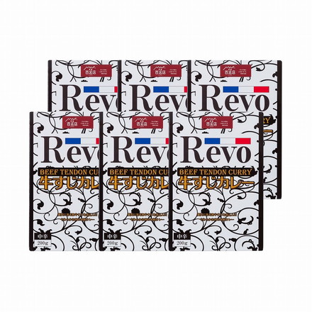 大阪 「洋食Revo」 和牛すじカレー 6箱 洋食 カレー 200g×6箱