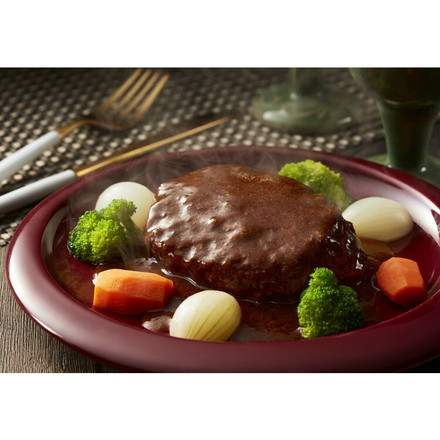 大阪 洋食Revo 名物黒バーグ4個