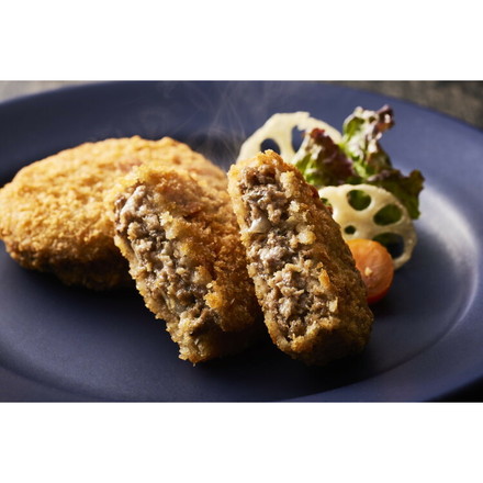 大阪 洋食Revo 黒毛和牛メンチカツ油調済