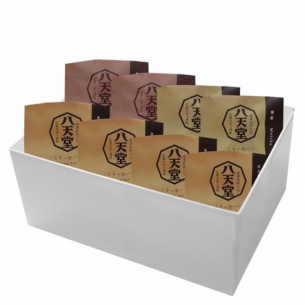 広島 「八天堂」 くりーむパン 3種 詰合せ 8個 クリームパン カスタード 抹茶 チョコレート チョコ