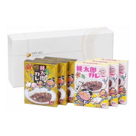岡山 桃太郎カレー 甘口&中辛セット カレー