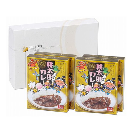 岡山 桃太郎カレー 中辛4箱セット カレー