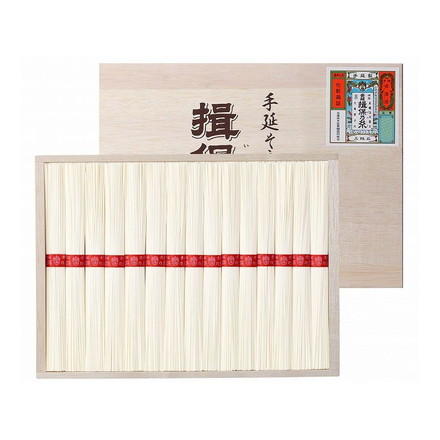 揖保乃糸 上級木箱入り 15束 50g×15束 計750g 常温