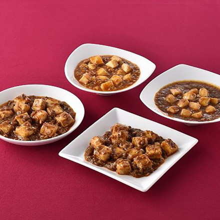 東京 赤坂四川飯店 陳親子饗宴 麻婆豆腐4種食べ比べ