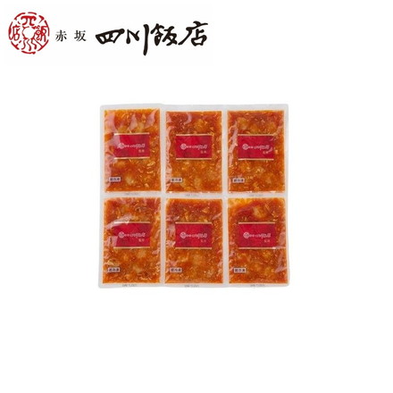 東京 赤坂四川飯店 監修 乾焼蝦仁エビチリソース 6個セット