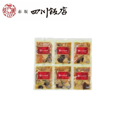 東京 赤坂四川飯店 監修 本格八宝菜 6個セット