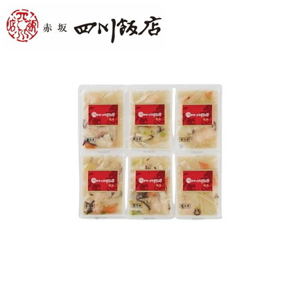 東京 赤坂四川飯店 監修 中華丼の具 6個セット