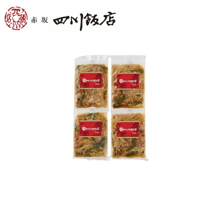 東京 赤坂四川飯店 監修 青椒肉絲丼の具 4個セット