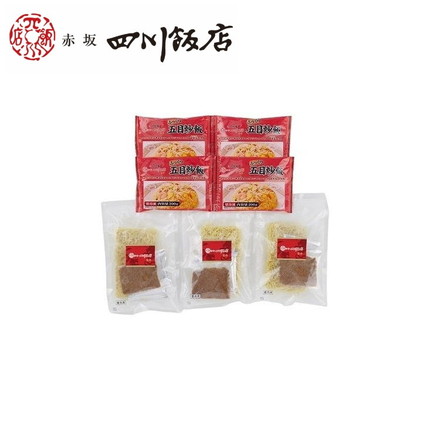 東京 赤坂四川飯店 監修 担々麺&五目炒飯セット