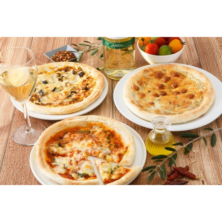 東京 恵比寿 「リストランテマッサ」 監修 3種のナポリ風ピッツァセット