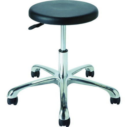 TRUSCO トラスコ 導電チェア 背なし DC10BK