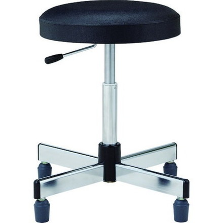 ノーリツ 作業用チェア ゴム固定脚 ブラック TL6LRZBK