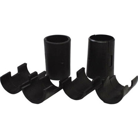 TRUSCO スチール製メッシュラック用導電性スリーブ 4組入【MES-SRE】(物品棚・メッシュ棚)