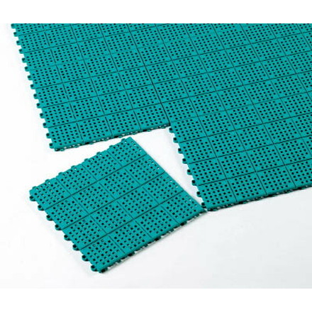 テラモト タッチマットツー 300×300ｍｍ 緑【MR-064-176-1】(床材用品・スノコ)