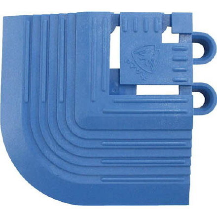 コンドル （スノコ）ロイヤルソフト コーナー 青【F-138-FC-BL】(床材用品・スノコ)