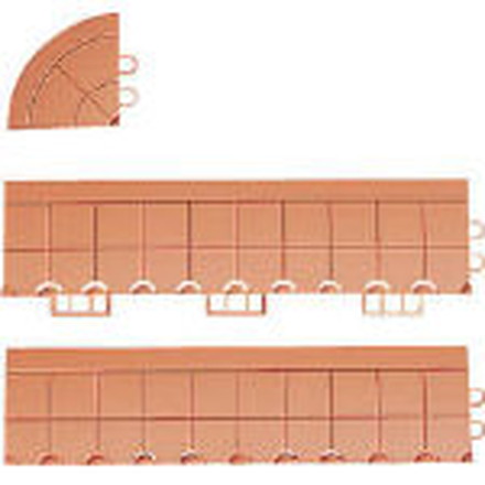 テラモト 抗菌フミンゴ中ふちオスオレンジ【MR-085-293-5】(床材用品・スノコ)