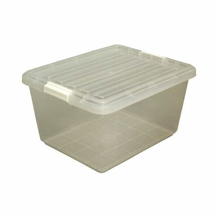 IRIS クリアBOX CB-25 クリア/ホワイト CB25