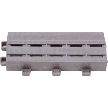 ミヅシマ クロスラインマットエース 中フチ－ グレー【420-0360】(床材用品・スノコ)