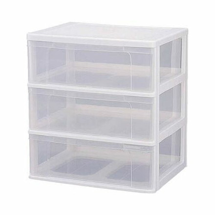 IRIS ワイドチェスト クリア W-543 W543