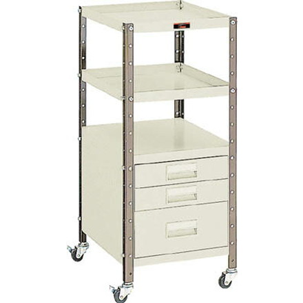 TRUSCO V型ツールワゴン 350X420XH798