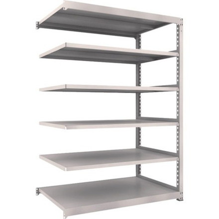 TRUSCO トラスコ M3型中量棚 1500X921XH2100 6段 連結 ネオグレー M37596B 組立品 組立設置不可