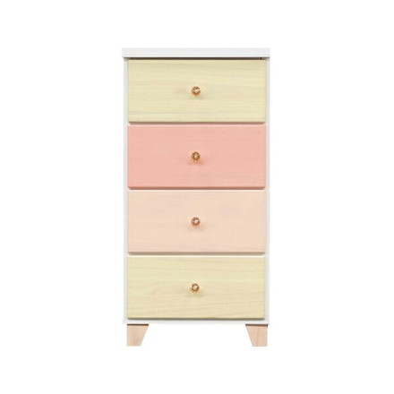 チェスト 4段 幅39cm 【国産 大川家具 完成品】 高さ78cm 無垢材 収納 タンス 桐材 日本製 木製