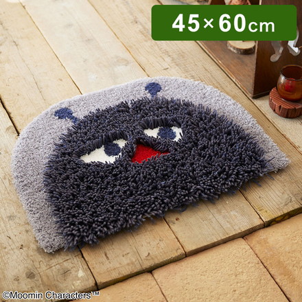 マット 日本製 45×60cm ムーミン MOOMIN MOJYA MOJYASTINKY MAT モジャモジャ スティンキーマット ラグマット 玄関マット