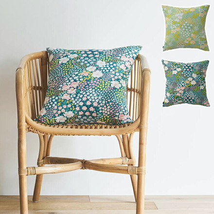 日本製 クッションカバー OHANA BATAKE オハナバタケクッション DESIGN LIFE デザインライフ