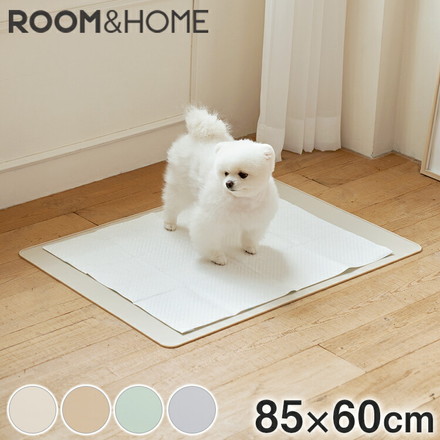 エッジシリコンマット 85cm×60cm roomnhome ベージュ