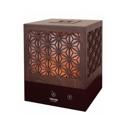 TEKNOS テクノス 超音波加湿器3.5L 組子調 ダークブラウン EL-C35L(DB)