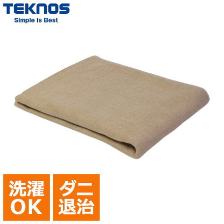 テクノス 掛け敷き毛布 TEKNOS EM-734