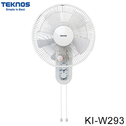 メカ式 フラットガード 扇風機 サーキュレーター KI-W293 TEKNOS テクノス