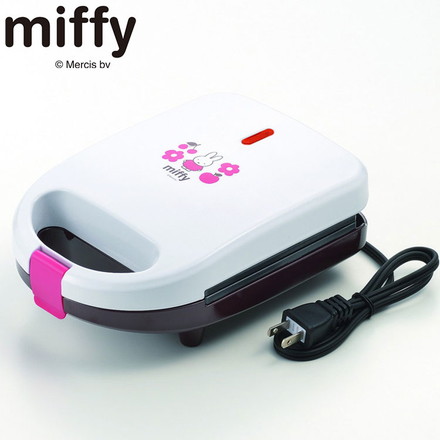 ミッフィー 耳まで焼けるホットサンドメーカー