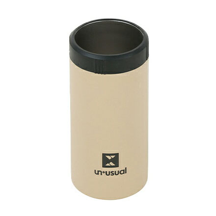 アニュージュアル 保冷缶ホルダー 500ml サンドベージュ