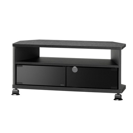 テレビ台 ブラック系 幅74cm 黒 テレビラック TVボード テレビラック 木目調 シンプル