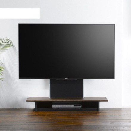 壁よせ テレビ台 幅120cm ダークブラウン 茶色 テレビボード AVボード テレビラック ヴィンテージ