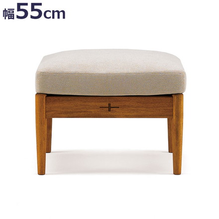 エッダ EDDA オットマン 北欧ビンテージスタイル シンプルデザイン オイルフィニッシュでナチュラル&ハンドメイド