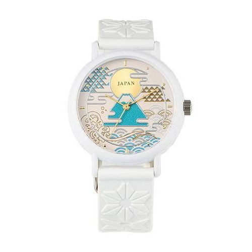 KAORU 腕時計 ご当地富士山(檜) KAORU002FH